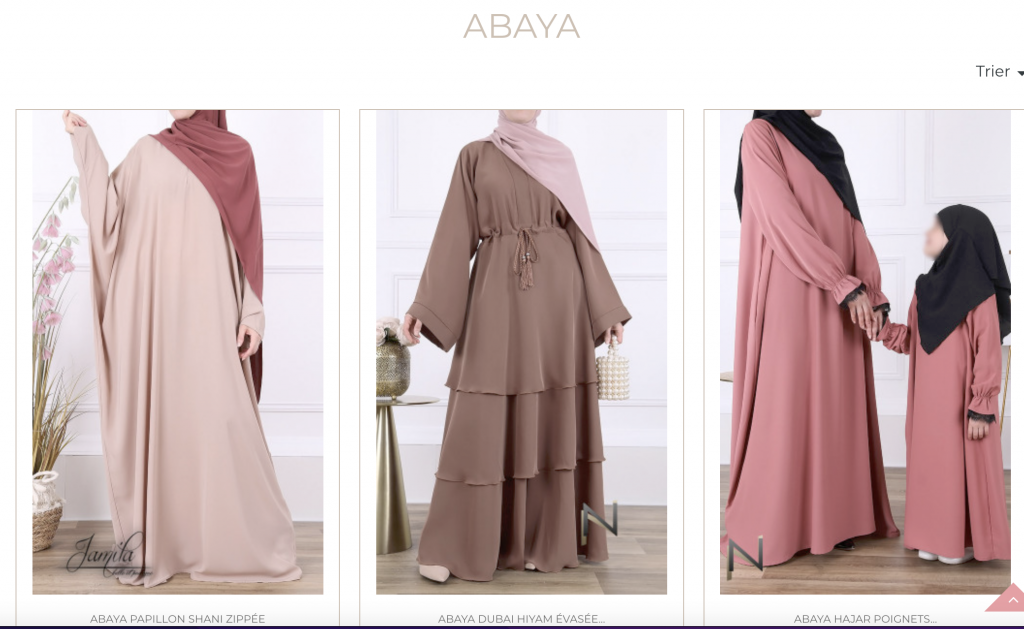 abaya collection nabira store mode musulmane 