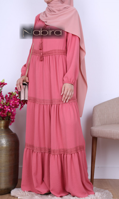 robe bohême style abaya