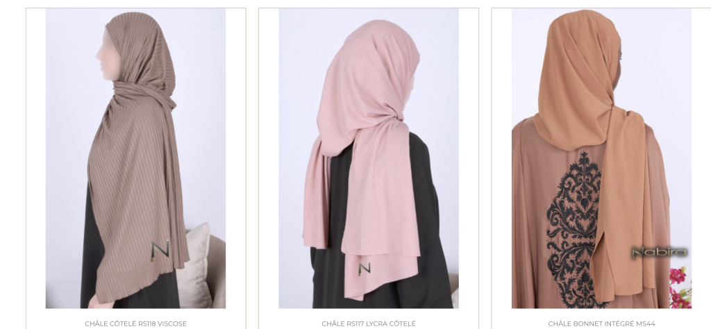 mode hijab - coloris et coupes - nabira shop