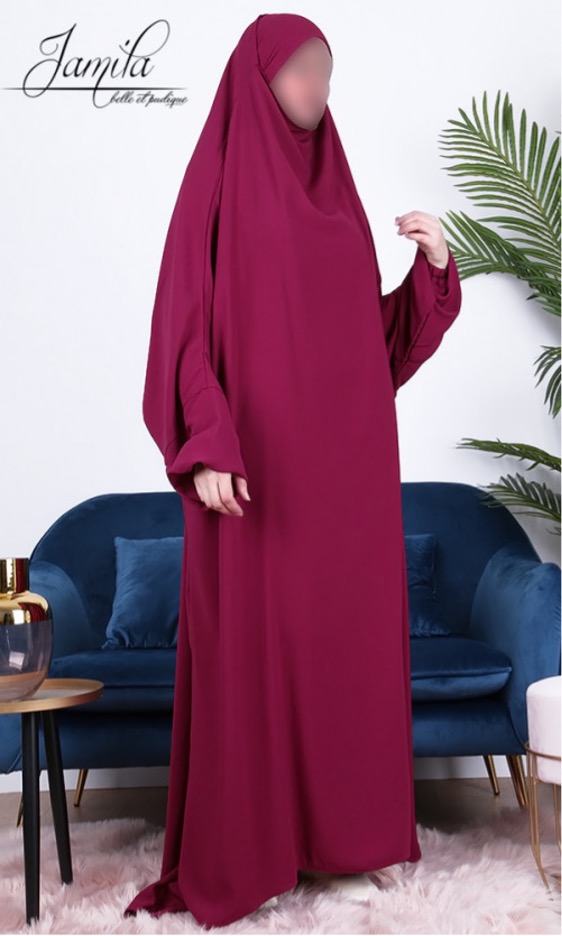 jilbab 1 piece - nabira shop mode musulmane