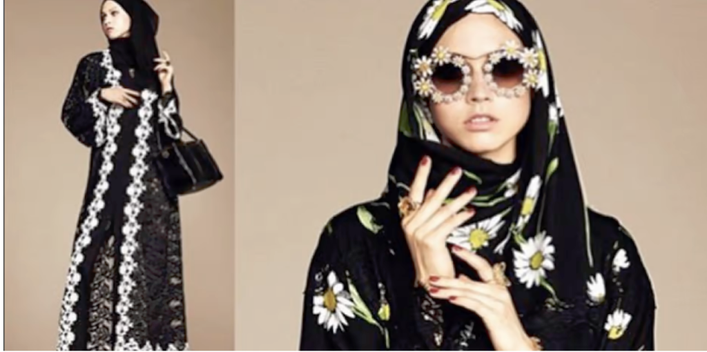 collection « abaya et hijab » de Dolce & Gabbana