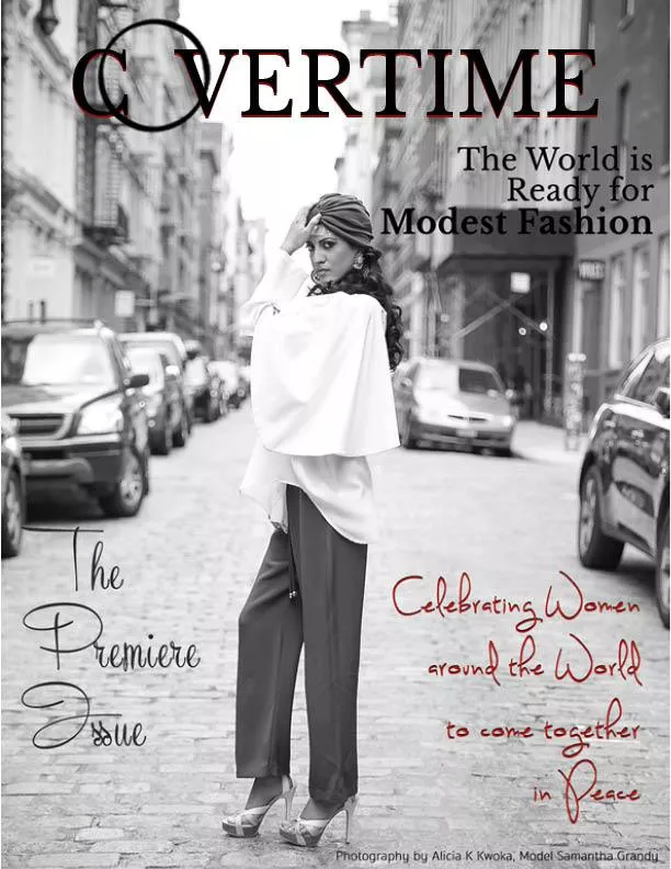 covertime magazine modest fashion