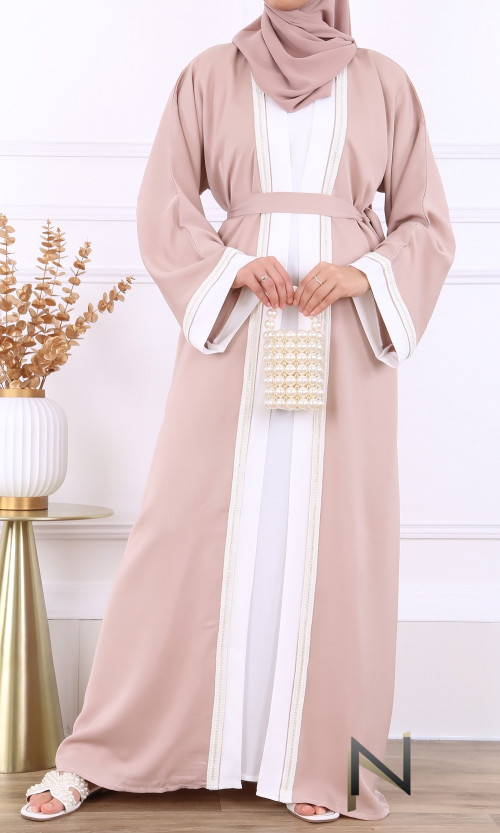 Abaya Dubai Nyla tissu nidah